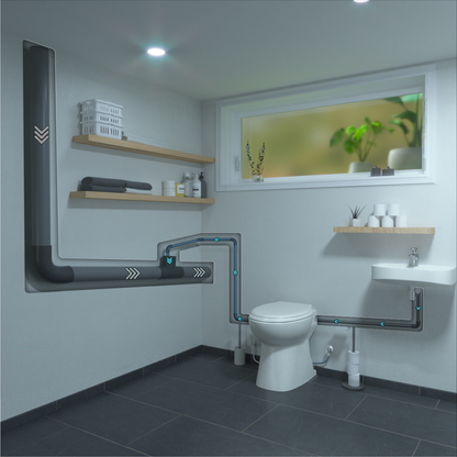 WC broyeur Sani-Turbine Plus